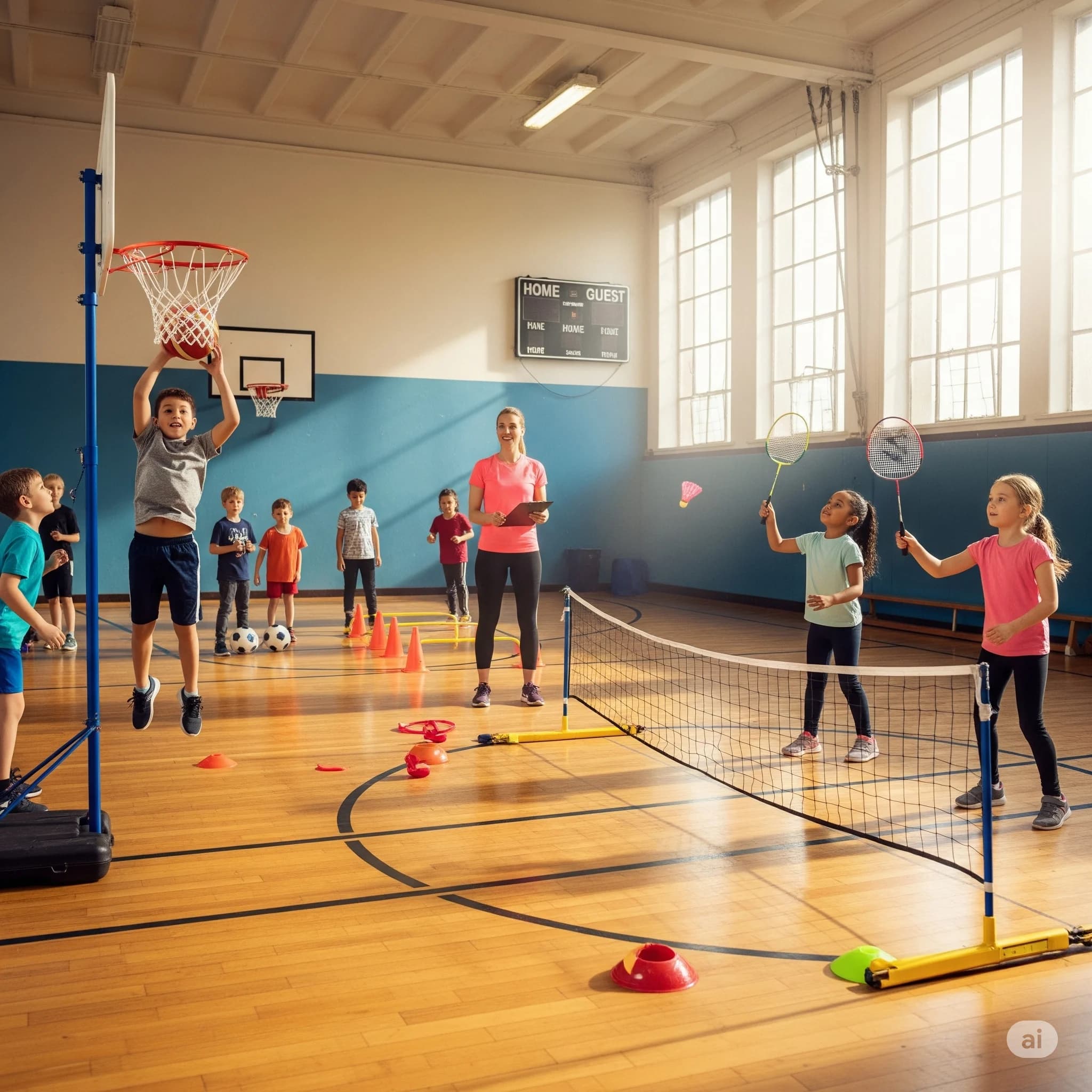 Background image representing Sports and Physical Education